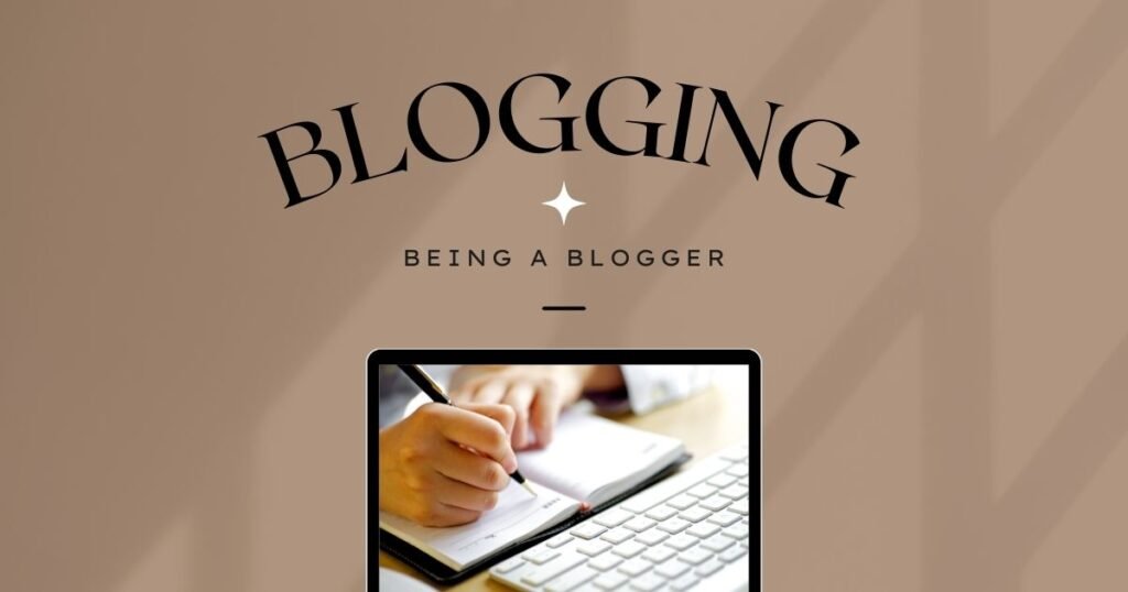 Blogging side hustle