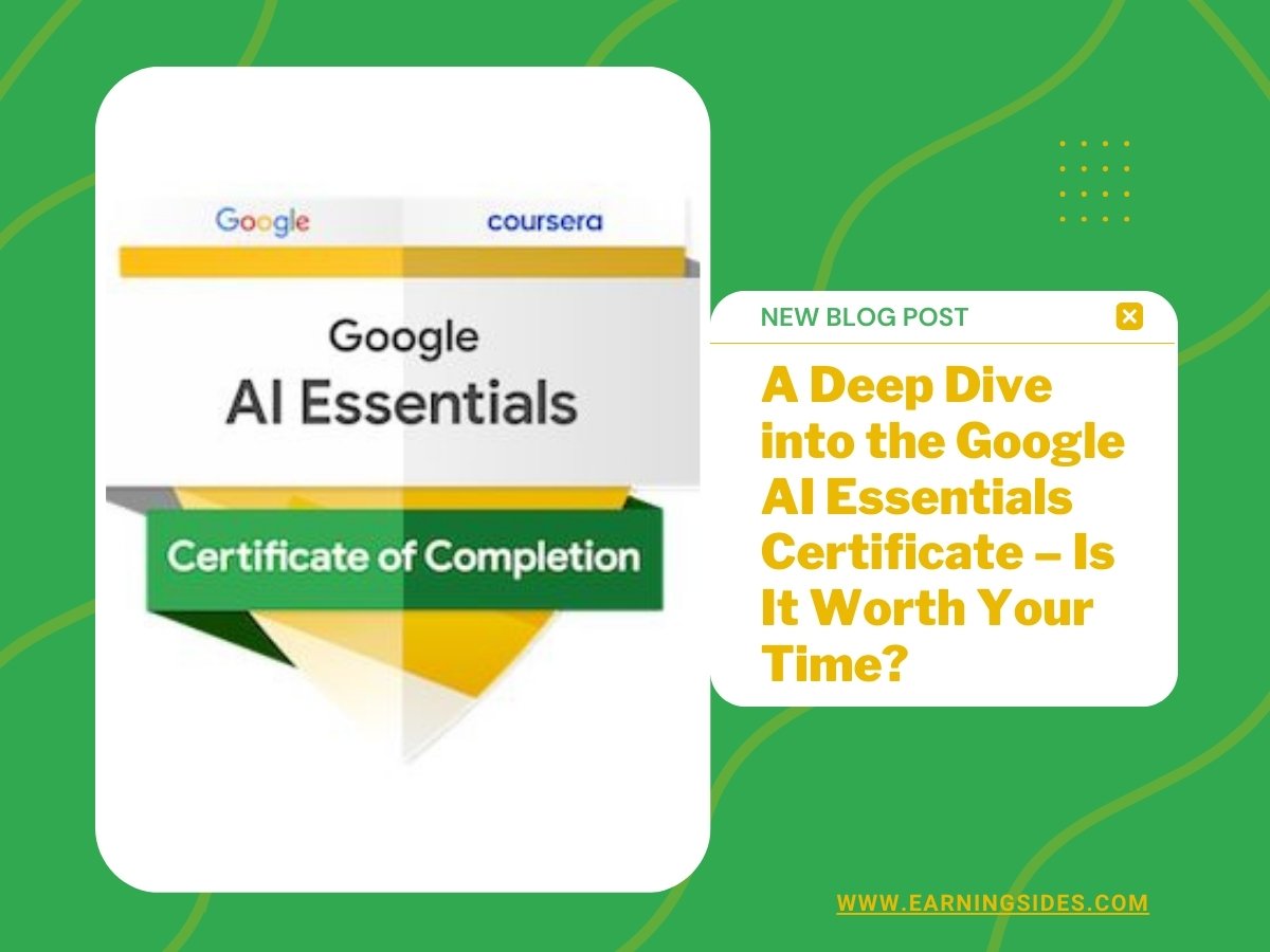 Google AI Essentials Certificate