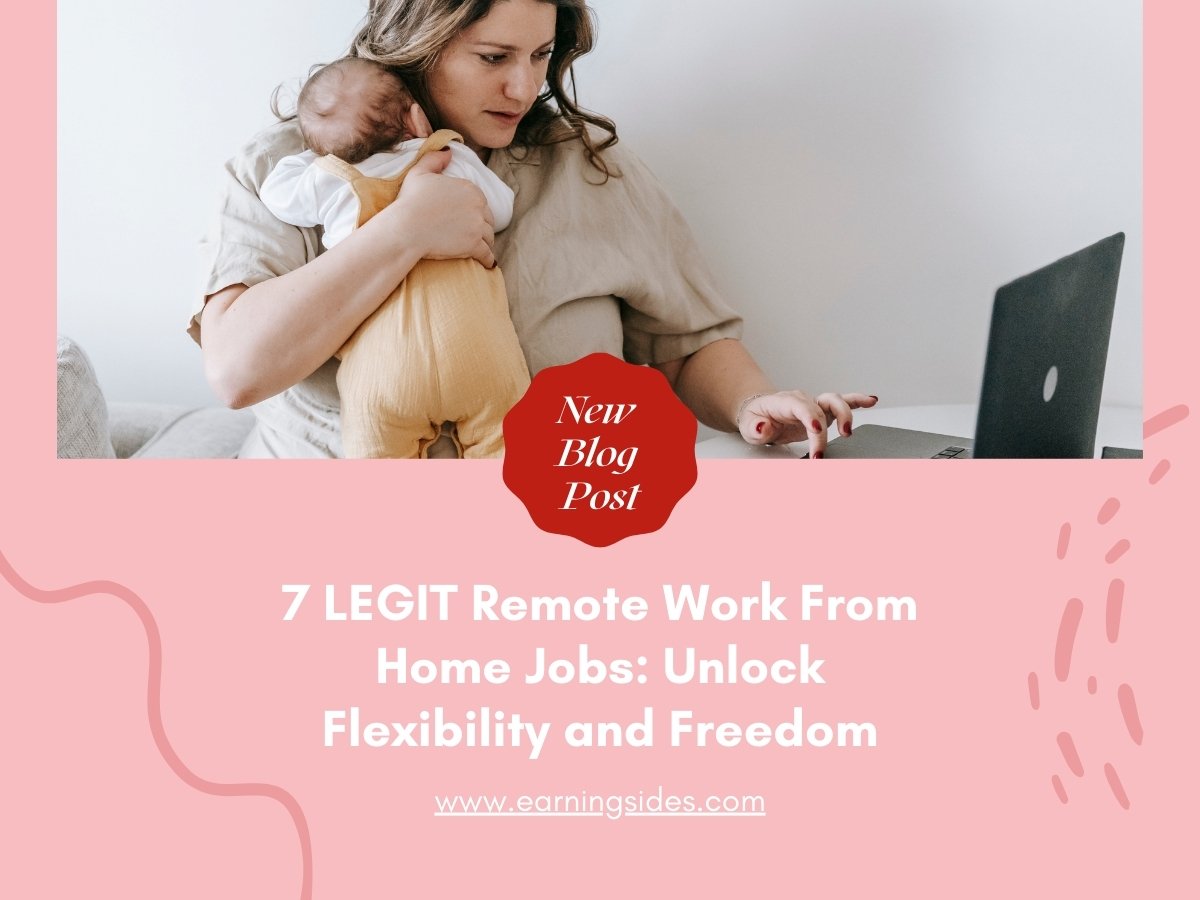 LEGIT Remote Work From Home Jobs